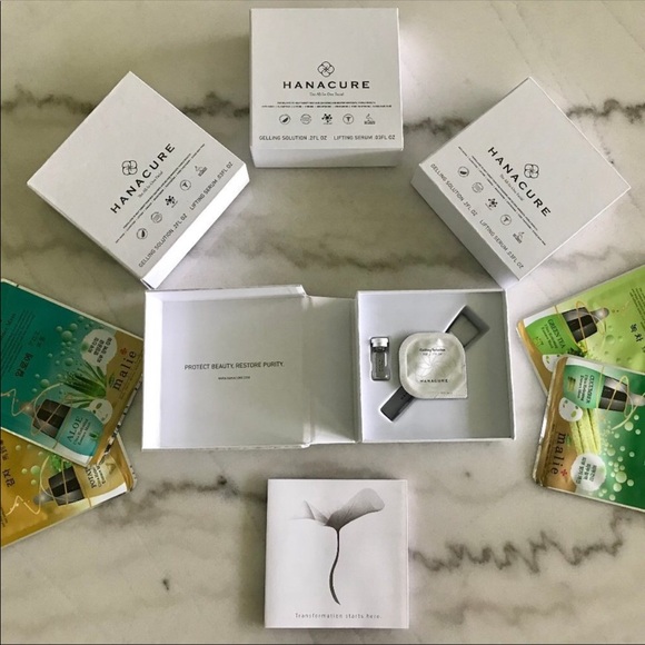 HANACURE, MALIE Other - HANACURE 4 Masks + MALIE 4 Masks Bungle, Korea NEW